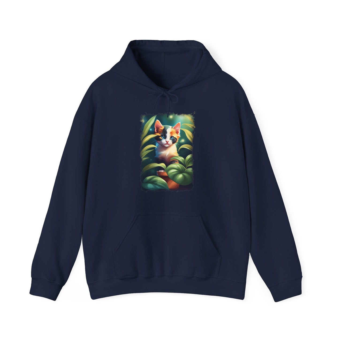 Calico kitten Hooded Sweatshirt