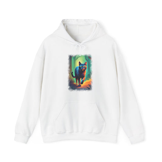 Thom Cat hunting  Hooded Sweatshirt