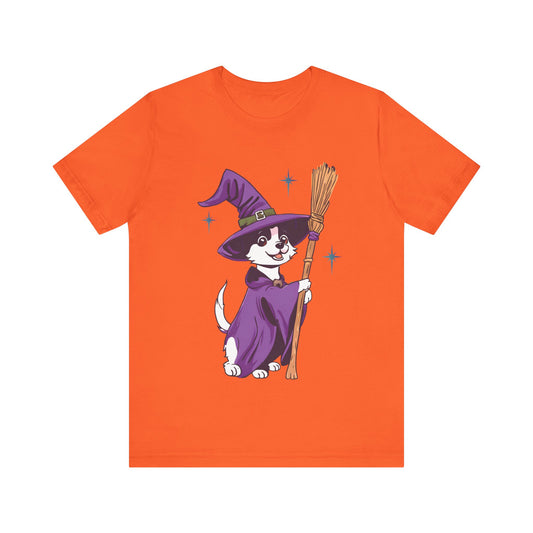 Halloween witch dog Tee